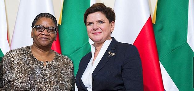 Spotkanie premier Beaty Szydło z Przewodniczącą Narodowej Rady Prowincji RPA